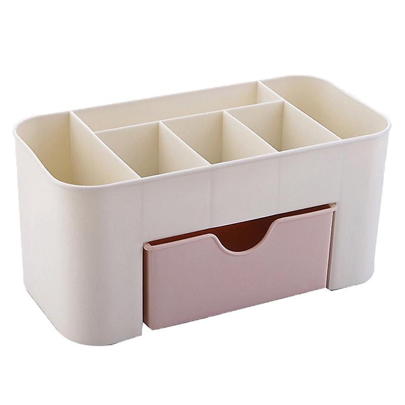 Nordic Desktop Drawer Cosmetic Storage Box Makeup Brush Organizer Jewelry Case