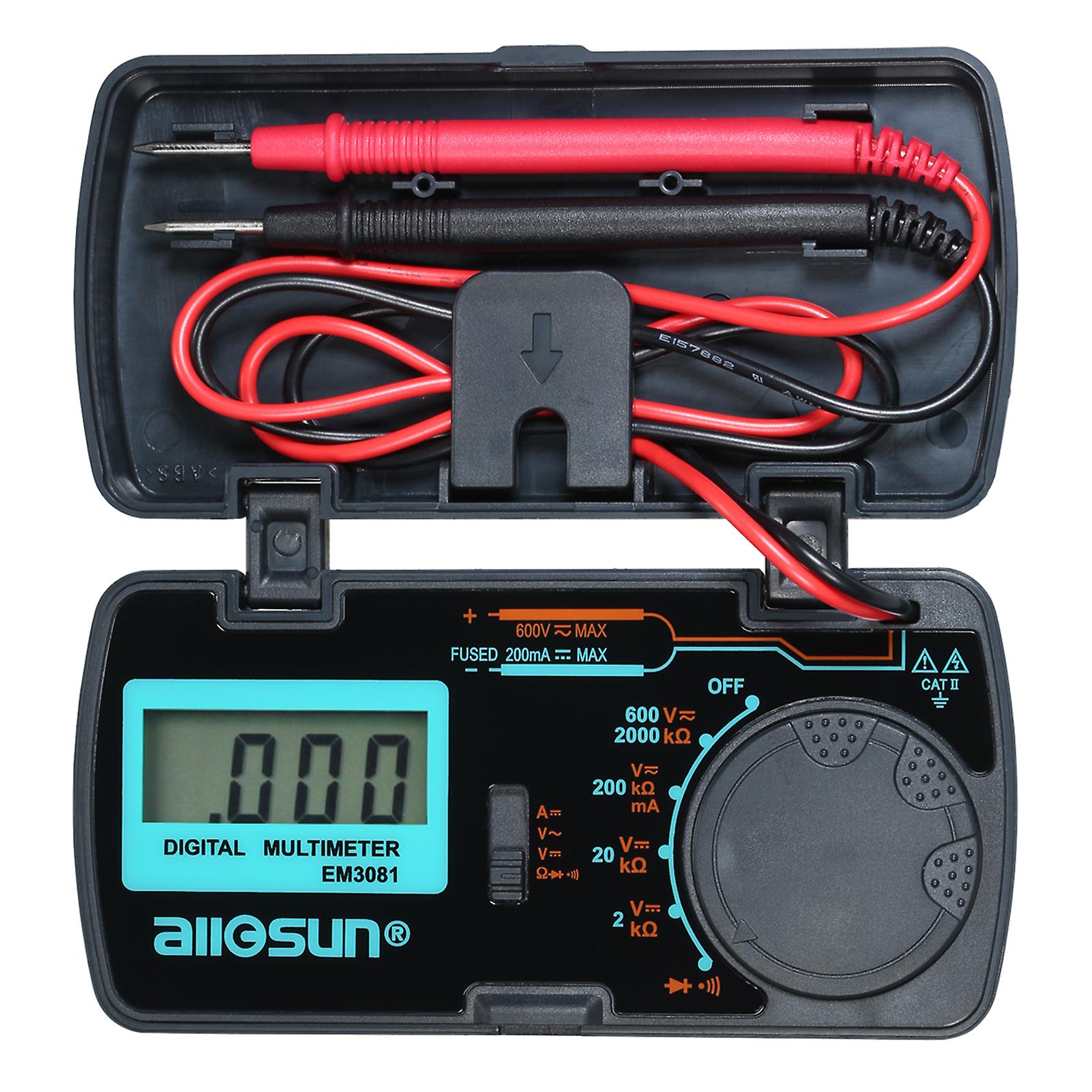 Mini Pocket Digital Multimeter Tester Manual Range Dmm