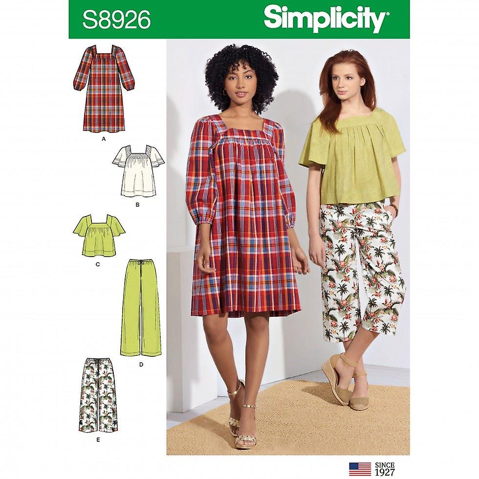 Simplicity Paper Sewing Pattern 8926