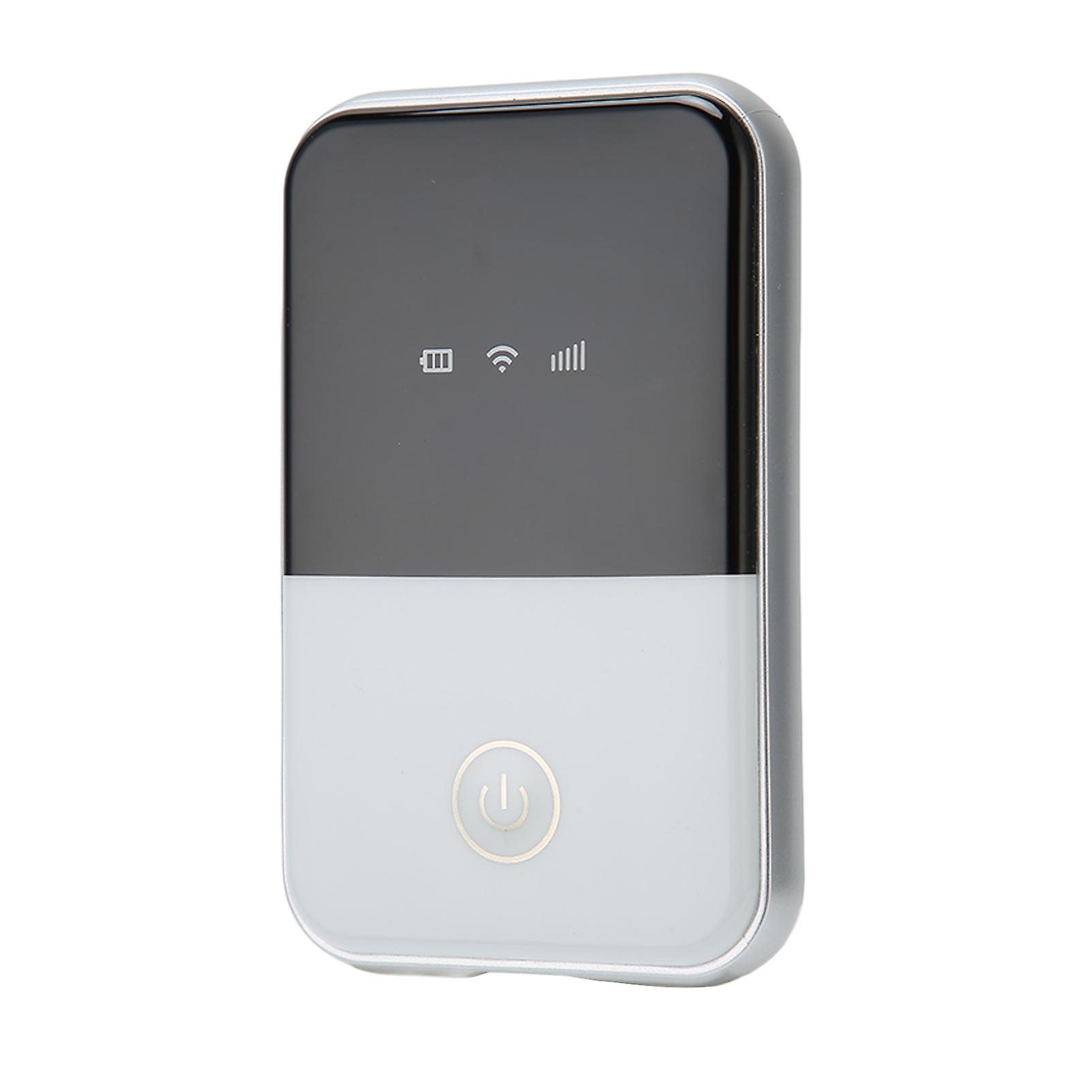 Mobile WiFi Hotspot with SIM Card Slot 4G LTE Support 10 Users Battery Powered Portable WIFI for Laptops Phones Tablets 