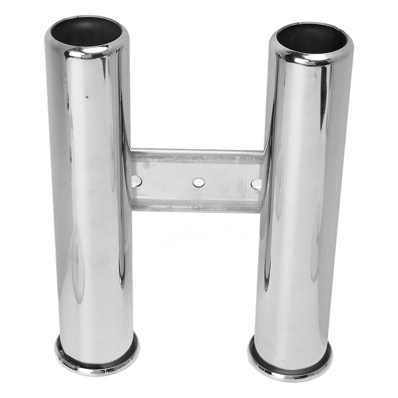 Fishing Rod Rack Tube Stainless Steel 2 Link Tube Rod Holder for Boat ...