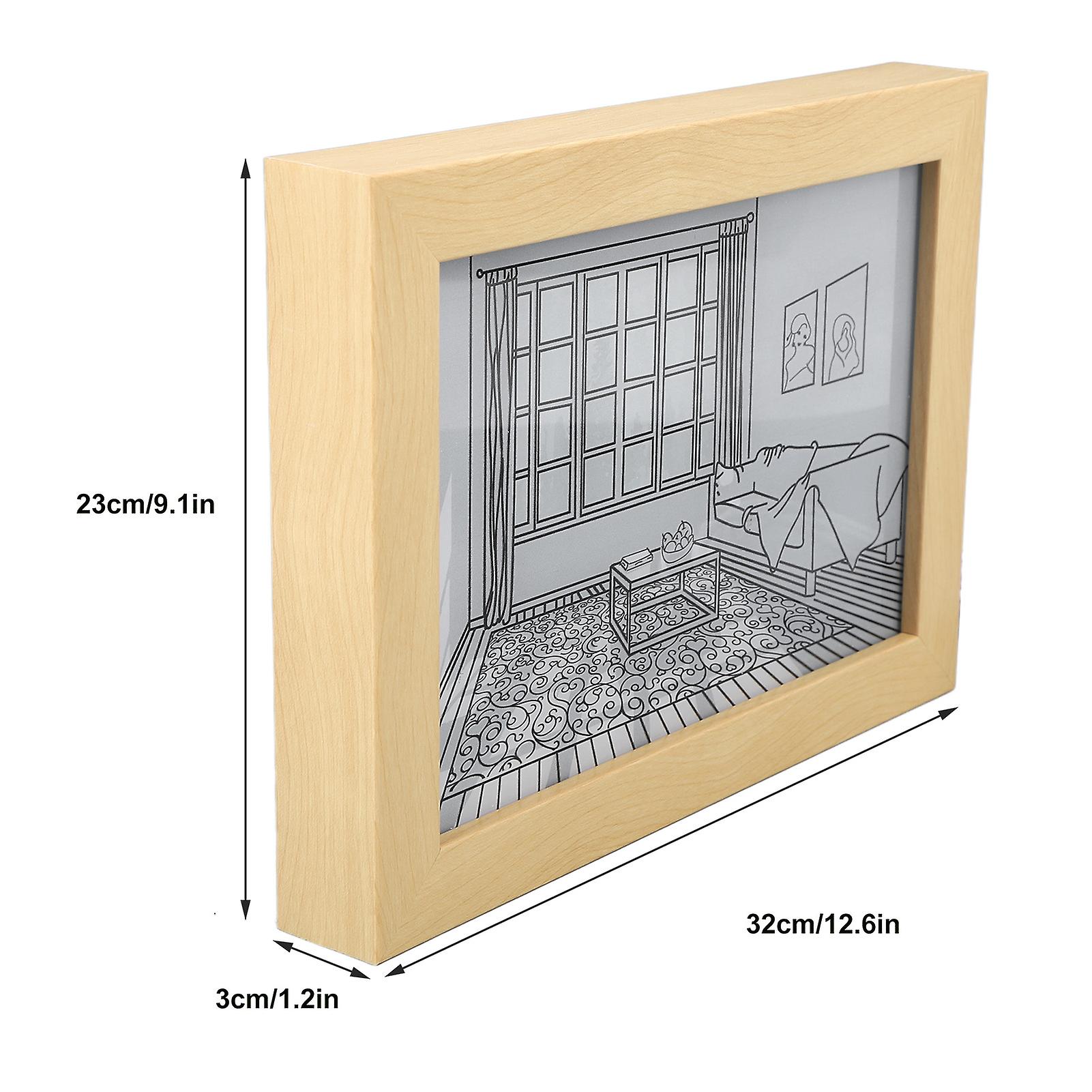 LED Light Painting USB Plug, 3 Modes, Adjustable Brightness, Bedside Decor