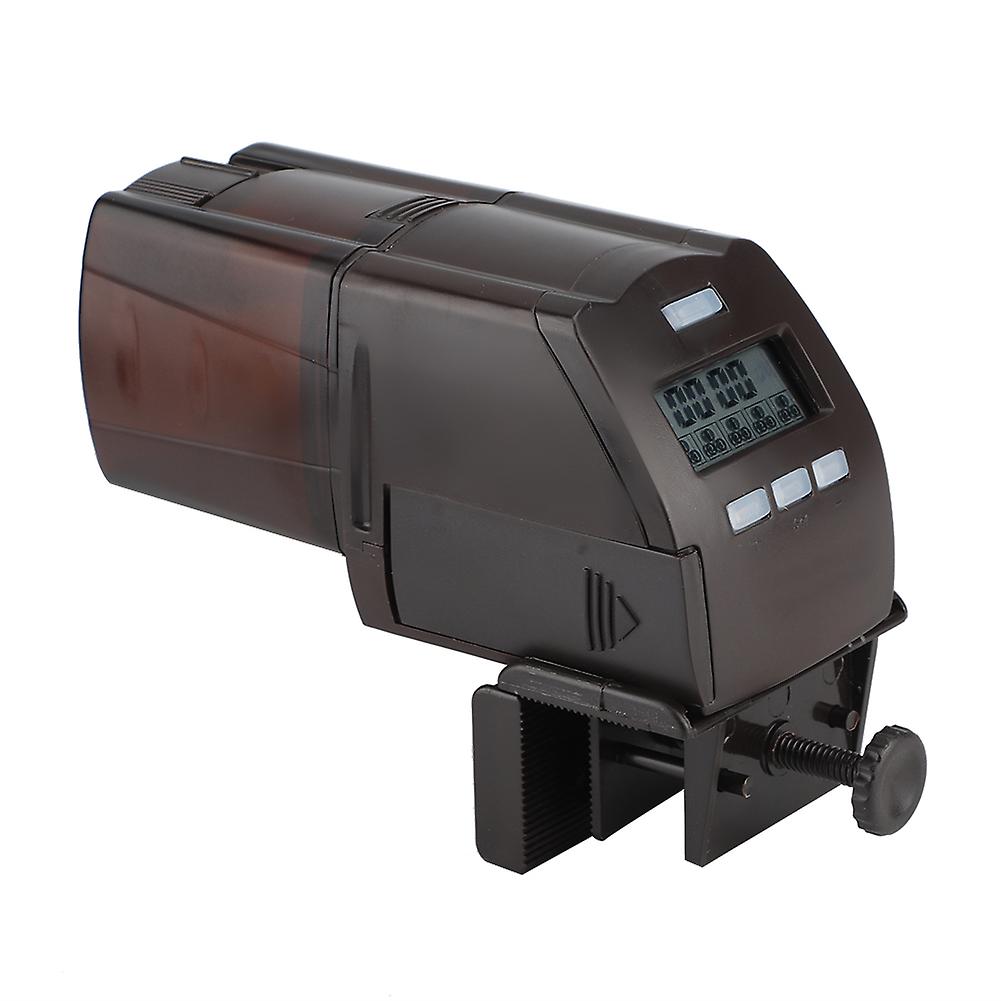 Smart LCD Auto Fish Feeder with Mounting Clip for Aquariums