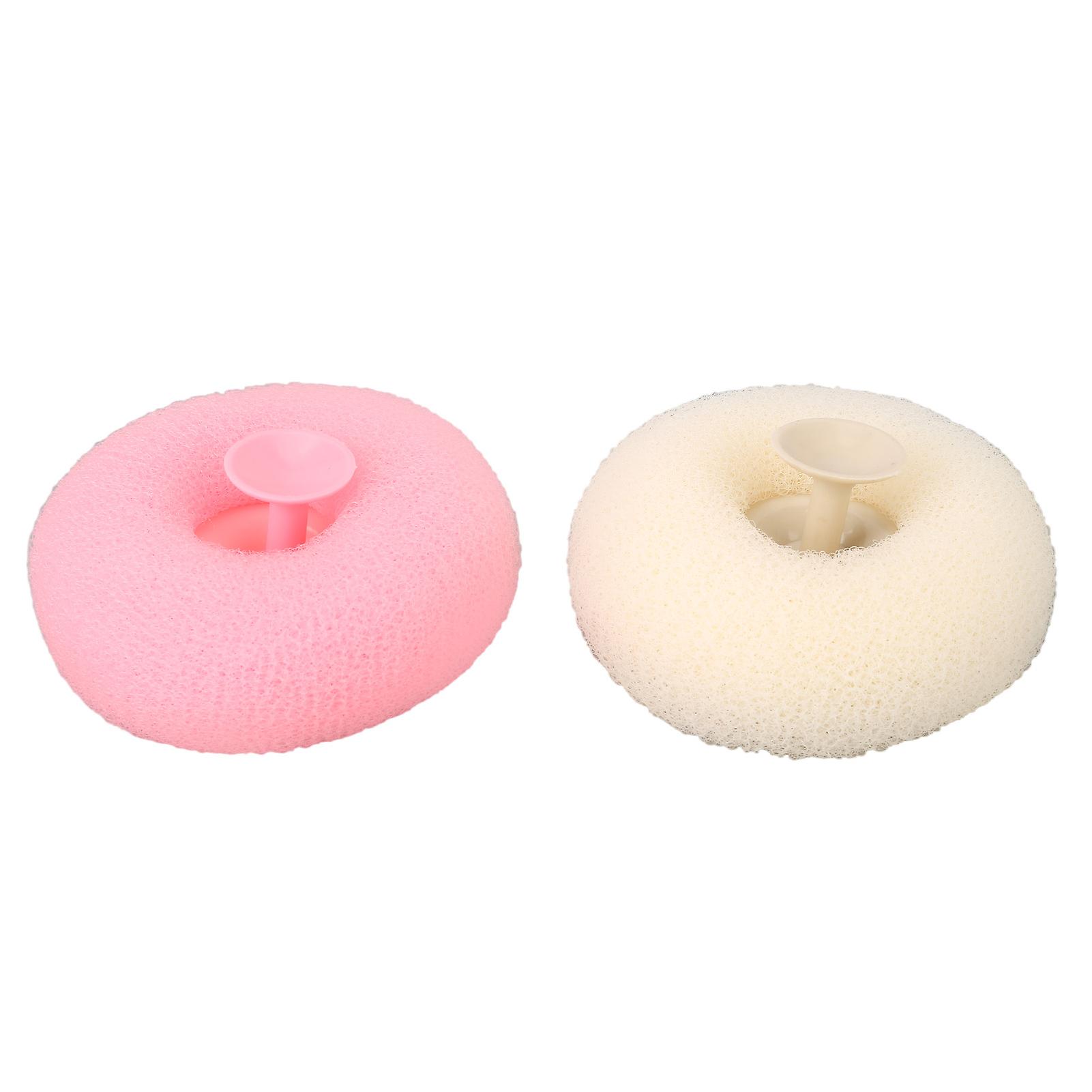 2pcs Nylon Bath Sponge Balls for Exfoliating Cleaning