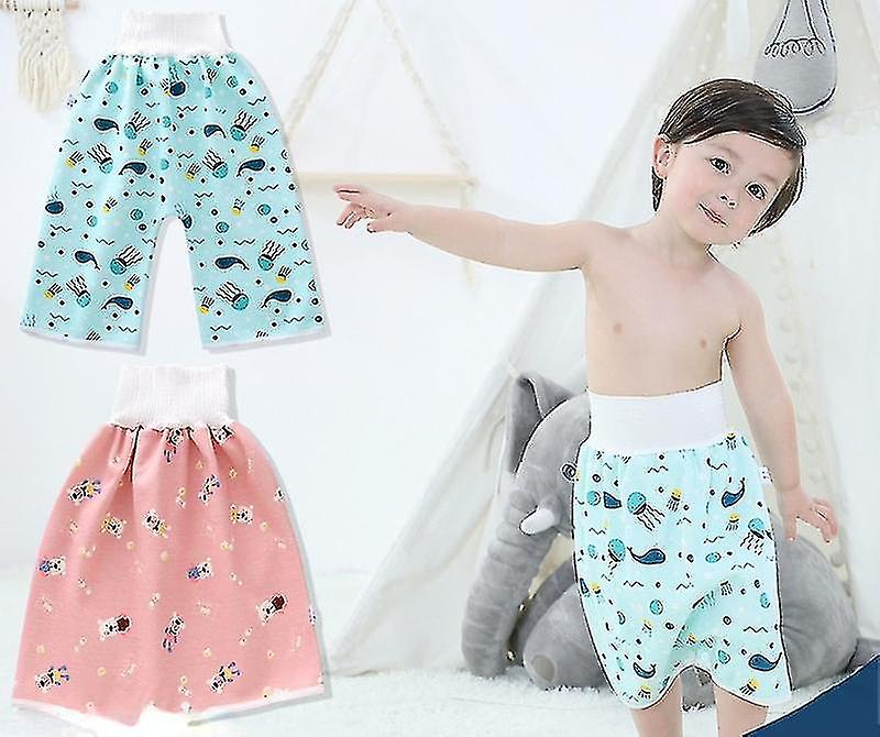 حفاضات الطفل التنانير / السراويل للماء وتسرب القطن الطفل حفاضات قابلة للغسل