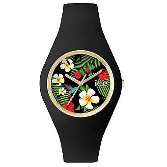 Ice flower reloj para Mujer Analógico de Cuarzo japonés con brazalete de Silicona ICE.FL.PAR.S.S.15