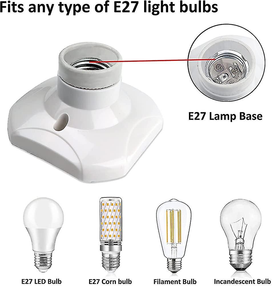 E27 Screw Bulb Socket Bracket