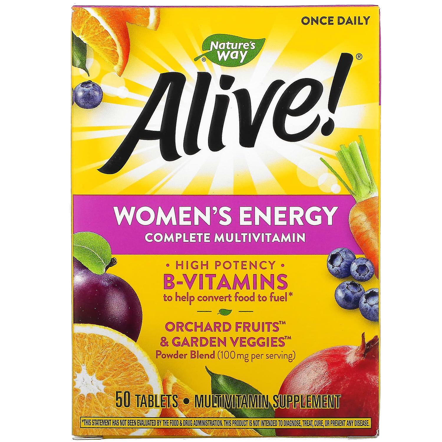 Nature's Way, Alive! Women's Energy Complete Multivitamin, 50 Tablets