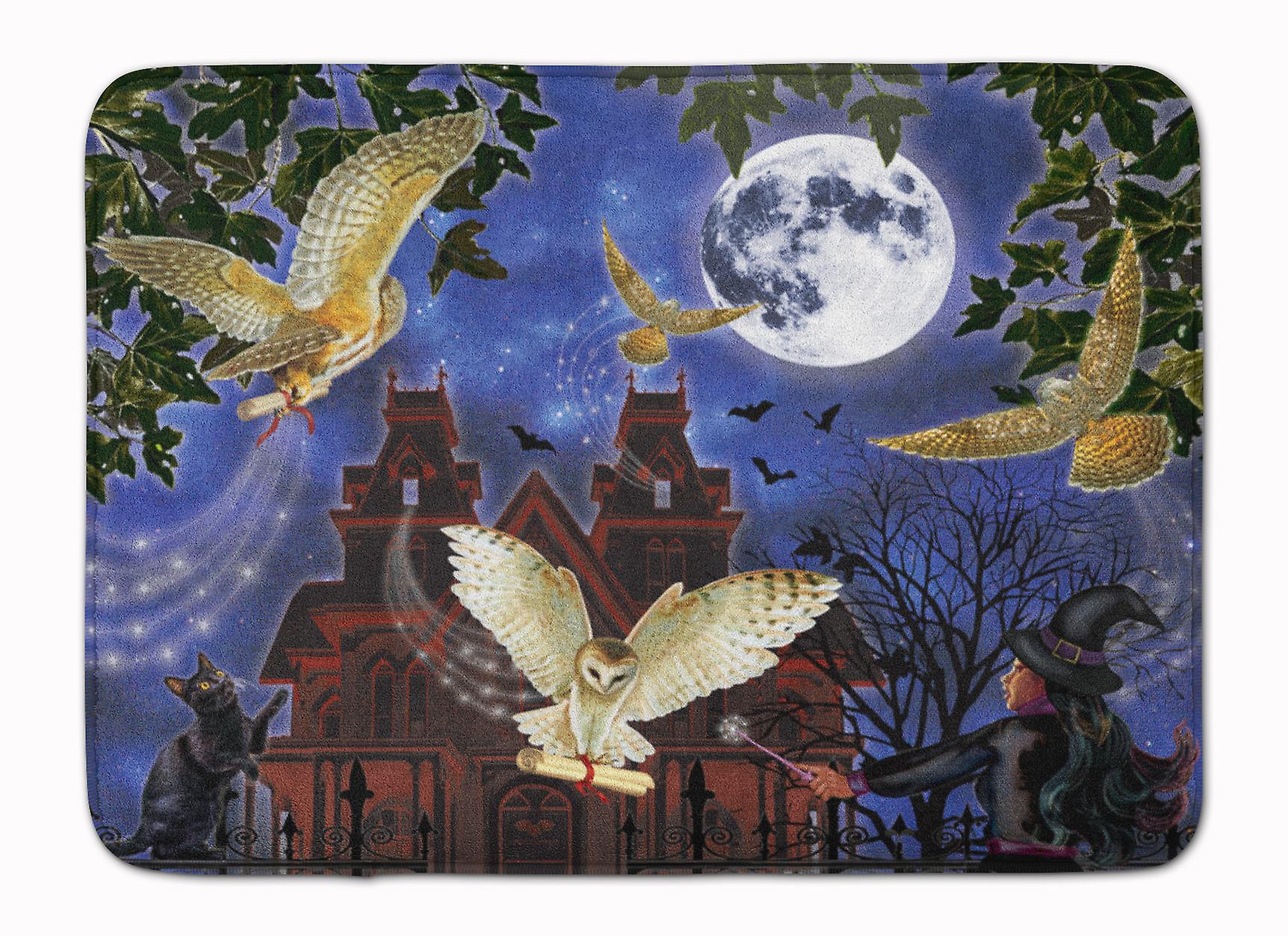 Caroline`s treasures carolines comori prs4051rug halloween owl express masina de memorie lavabila fo multicolore 19 x 27