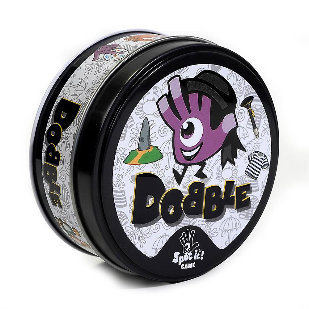 Dobble Spot It Kortspel Toy Iron Box Board card (Style 1)