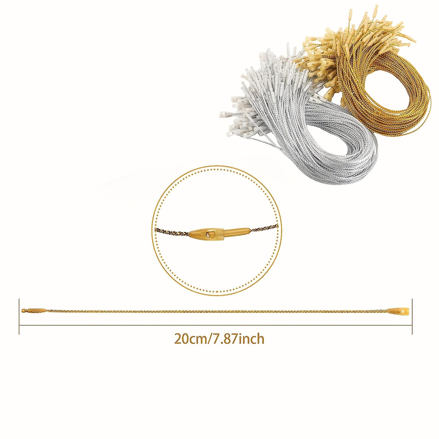 200pcs 787in Tag Cord String Hang Tag Rope Pin Loop Tie Fasteners For Christmas Tree Ornament – Chri
