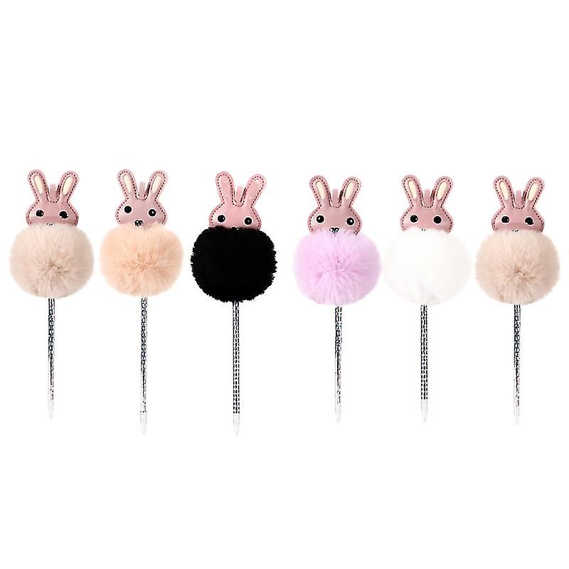 6pcs Gel Pen Rabbit