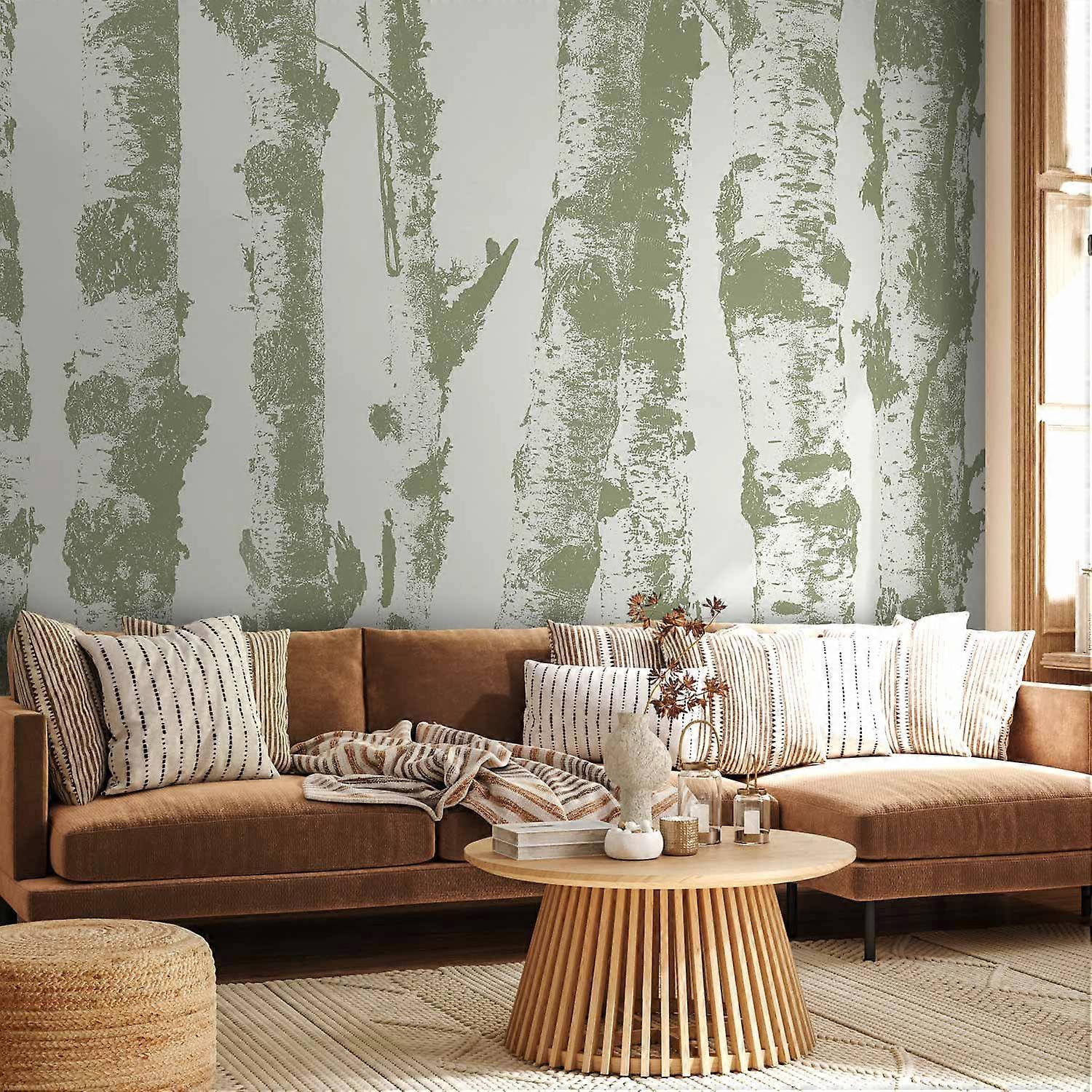 Self-adhesive Wall Mural - Stately Birches - Third Variant