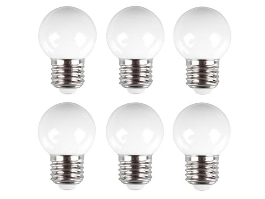 HQ-Power Ledlamp, 0.6 W, 6 stuks, warmwit