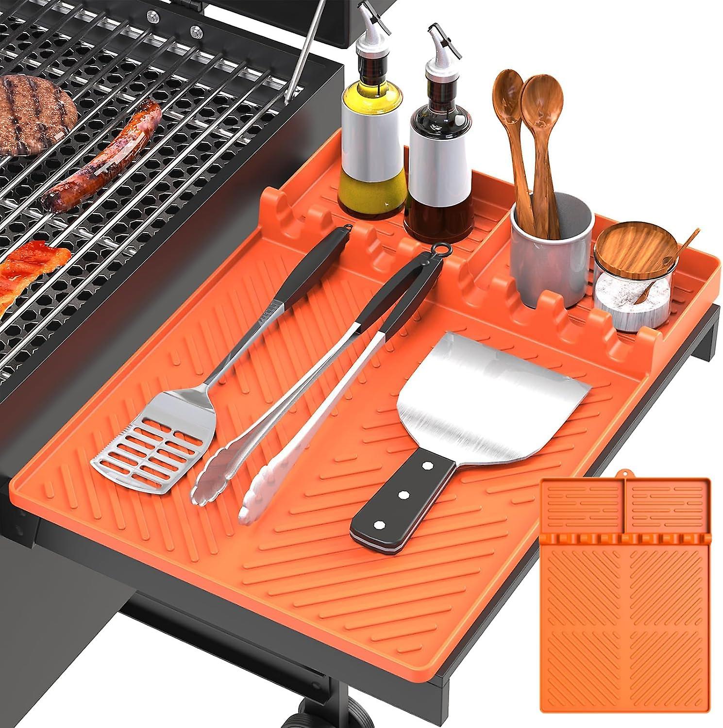 Griddle Mat Barbeque Grill Accessories Tools for Blackstone Side Shelf Mat