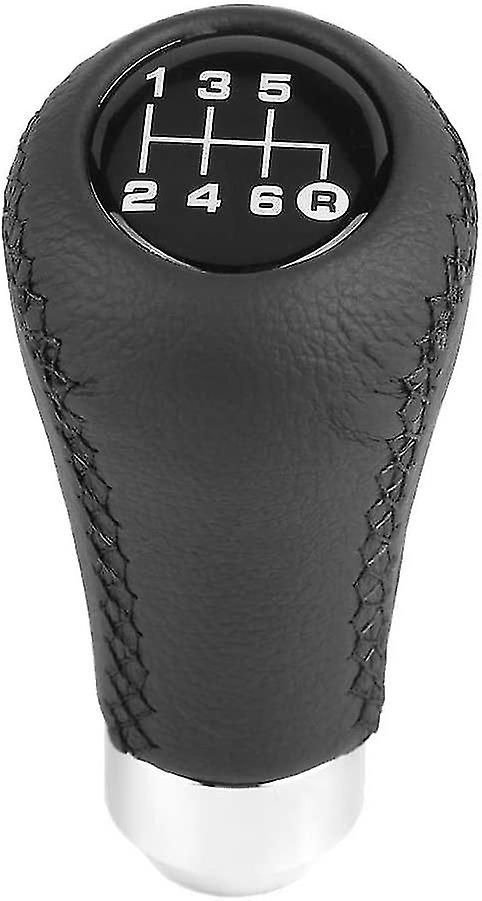 Shift knob, GM vehicle 6 speed shift knob Pu shift lever 1 piece black