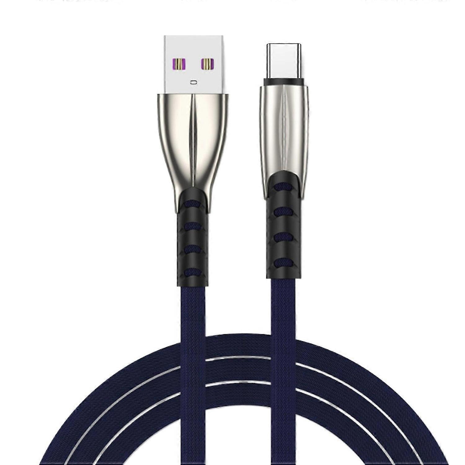 Data Cable Anti-interference High Efficiency Widely Compatible Super Fast Charging 1m 5A Type-C Mobi