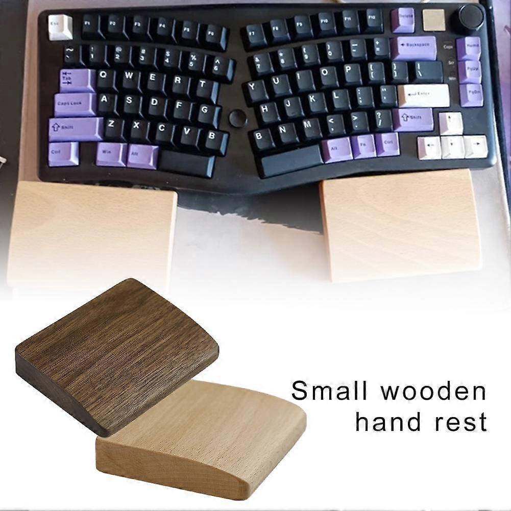 Wooden Wrist Pad Keyboard Wrist Rest Gaming Keypad Desk Wrist Guard