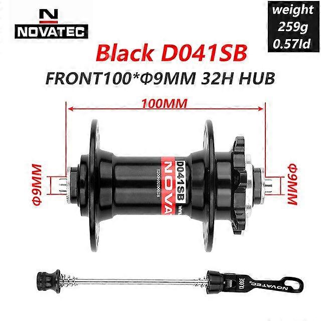 Novatec D041SB/D042SB Hub MTB Bicycle Disc Brake Hub 32/36 Holes Red Black 8/9/10/11 speed Mountain Bike bearing Hubs