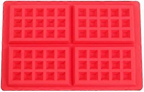 Silicone Rectangular Waffles Pan Cake Baking Mould