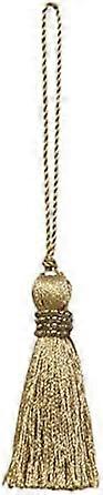 key tassel with bead trim
