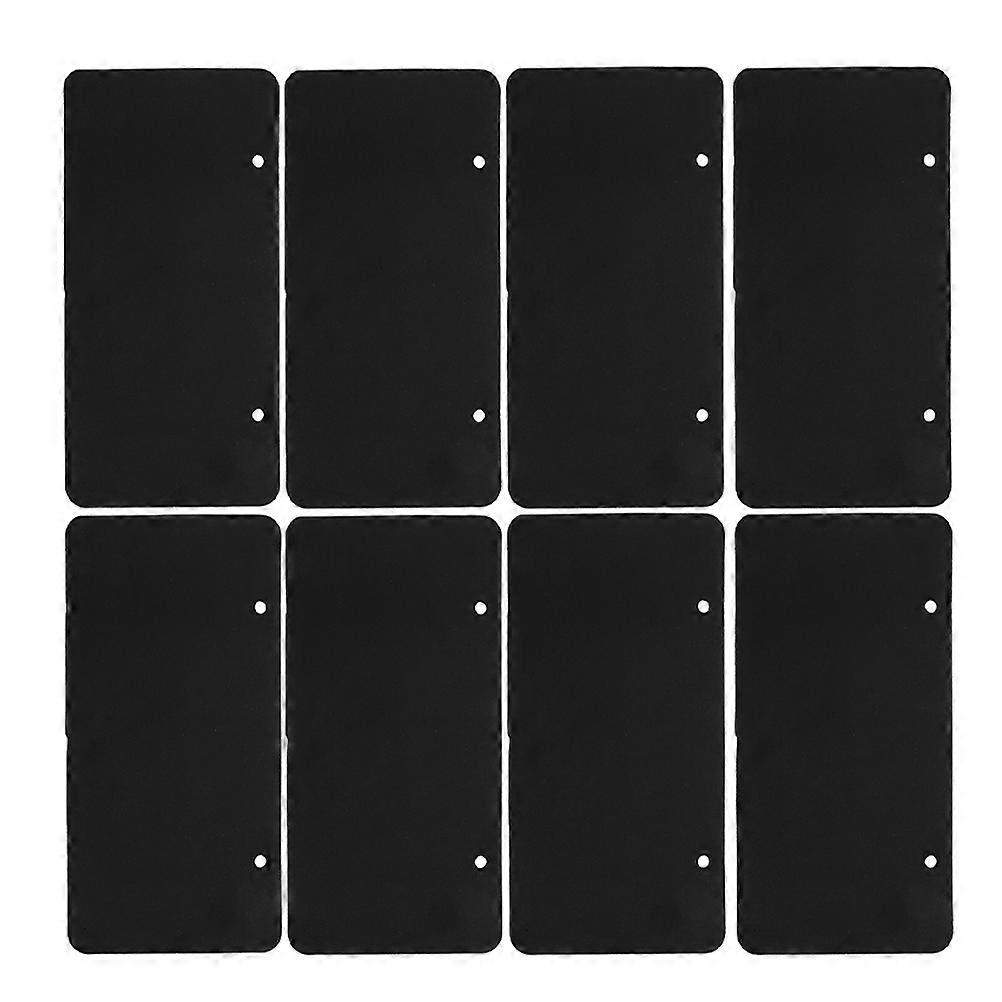 8pcs Number Plate Adhesive Pad American License Plate Frame Sponge Shockproof Mat Pad