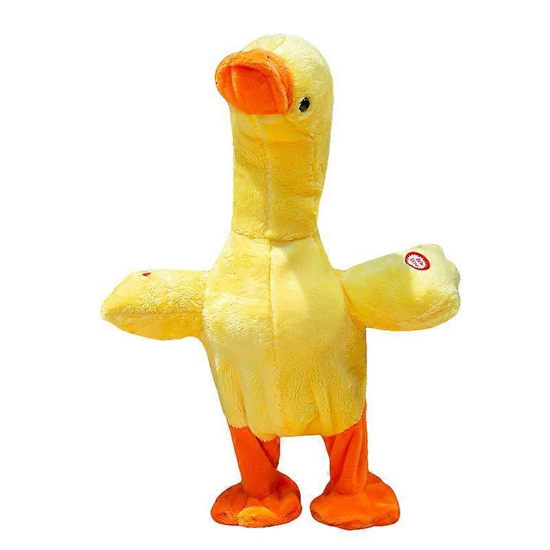 Talking duck plush toy