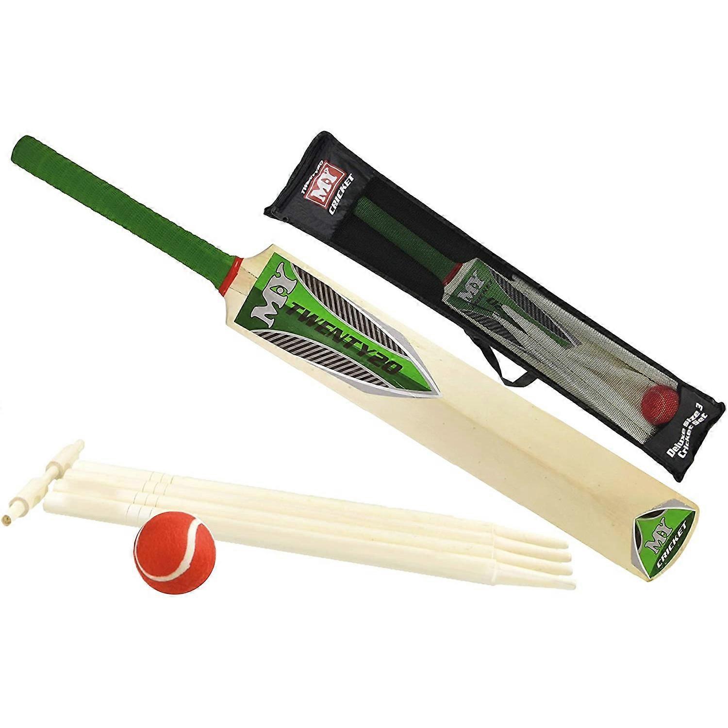M.Y Size 3 Cricket Set In Mesh Carry Bag