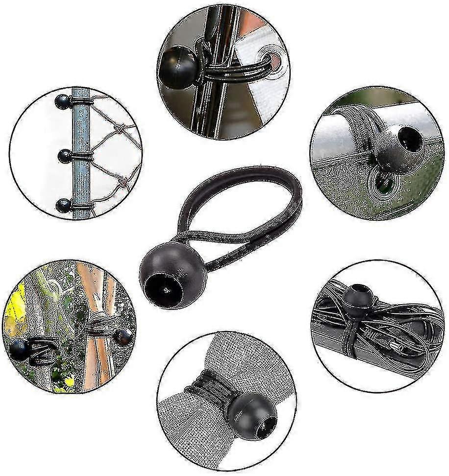 30 stk elastisk tau trampolinestropping tau teltstropping belte