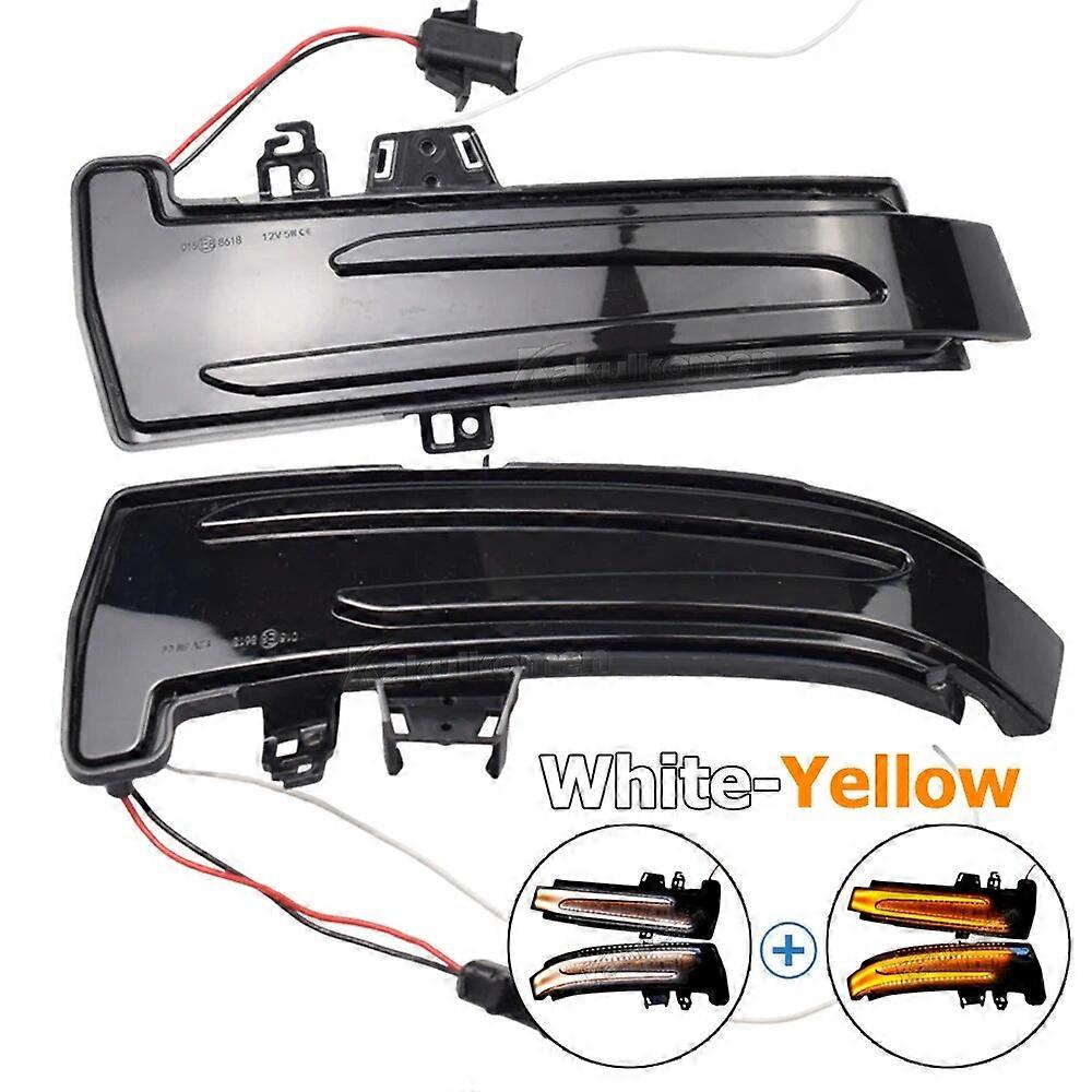 Dynamic turn signal LED rearview mirror streamer light For Mercedes Benz A B C E S CLA GLA GLK Class W176 W246 W212 W204 W221