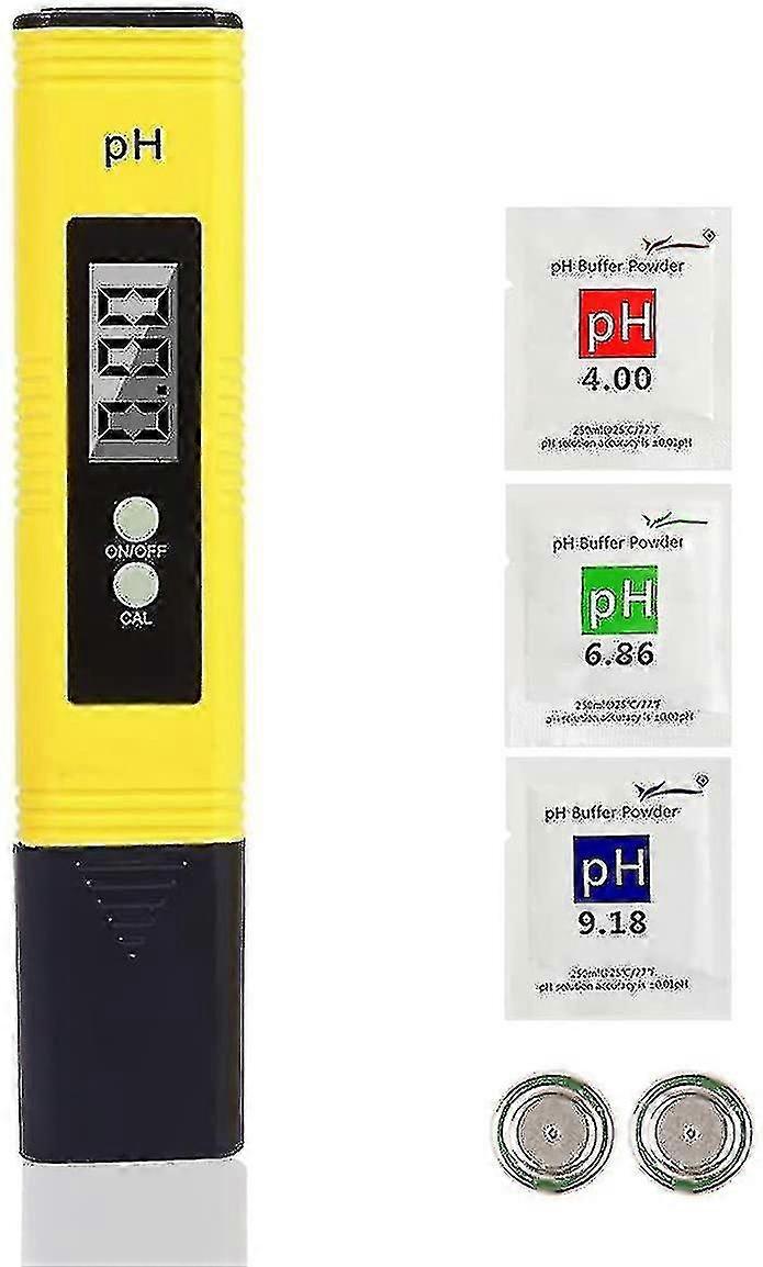 0.01ph Resolution, Digital Ph Meter, Atc Ph Portable Water Quality Tester