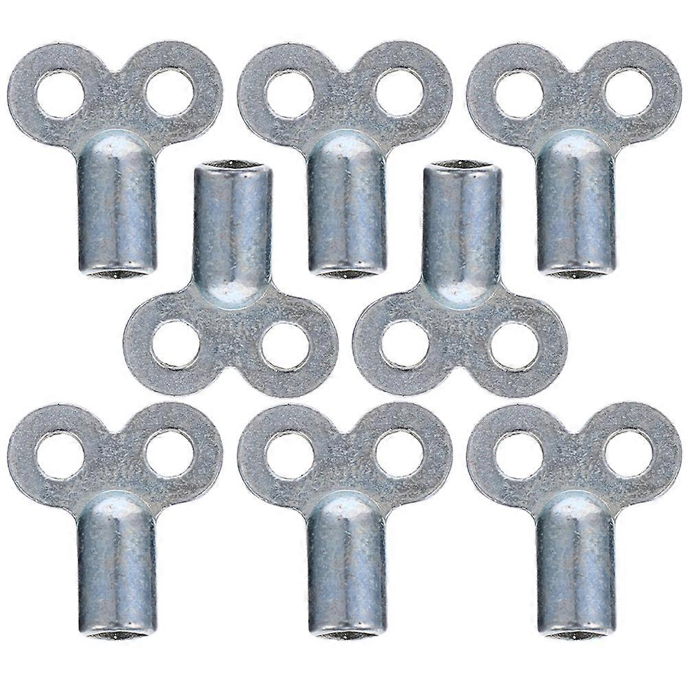 8pcs Radiator Keys Gas Keys Radiator Tail Keys Radiator Air Vent Keys for Bleeding