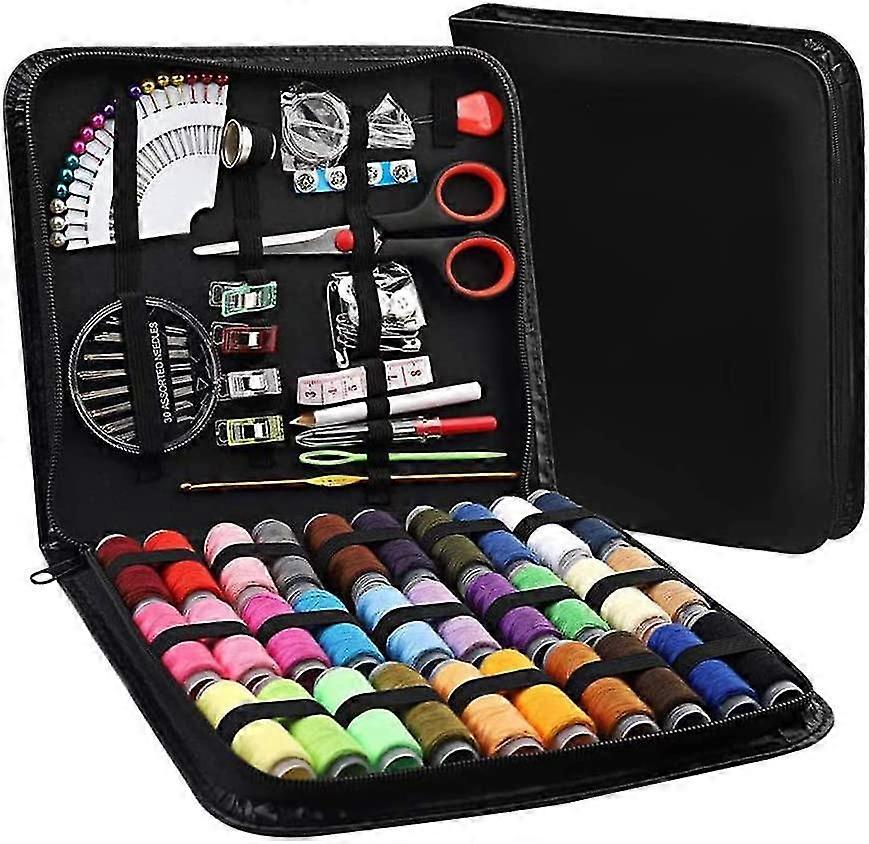 Ompelusarja, kannettavat lisävarusteet, 112kpl premium-ompelutarvikkeet