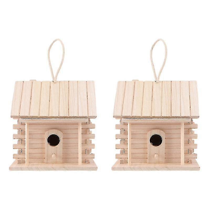 2pcs Birds Hut Bed