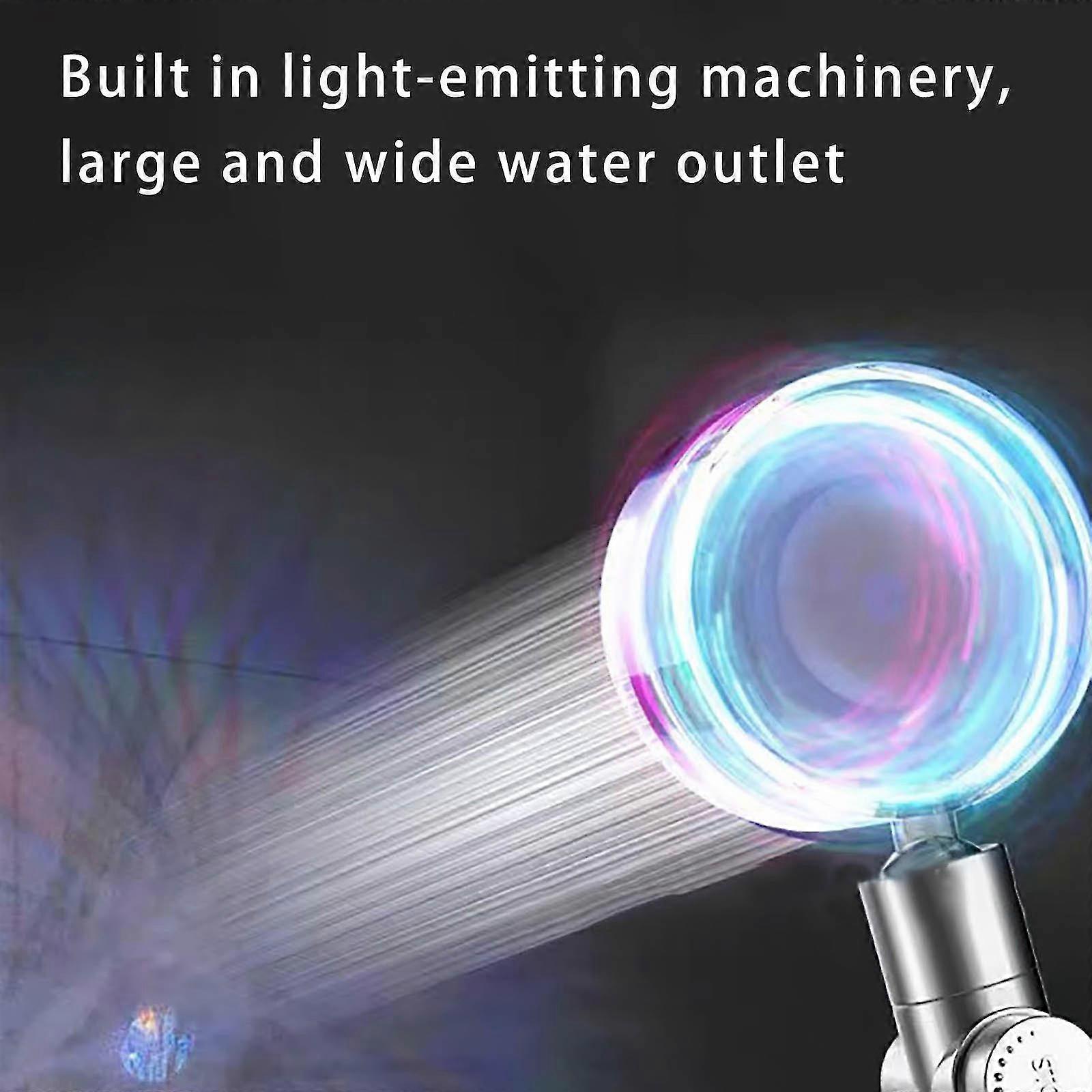 Led Shower Head New Led Pressurized Lighted Shower Head Shower Bath Shower God Bath Water Heater Rosette B