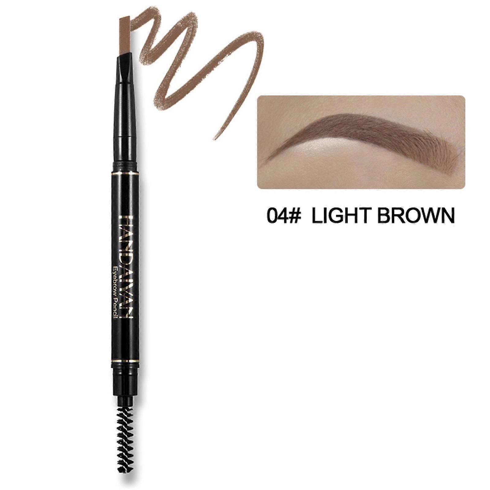 5-color Automatic Rotating Eyebrow Pencil Double-headed Eyebrow Penci