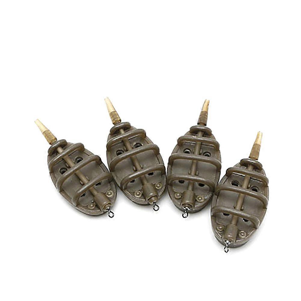 Kaesi Inline Method Carp Fishing Feeder Mould Tackle Accessories with Lead Weight