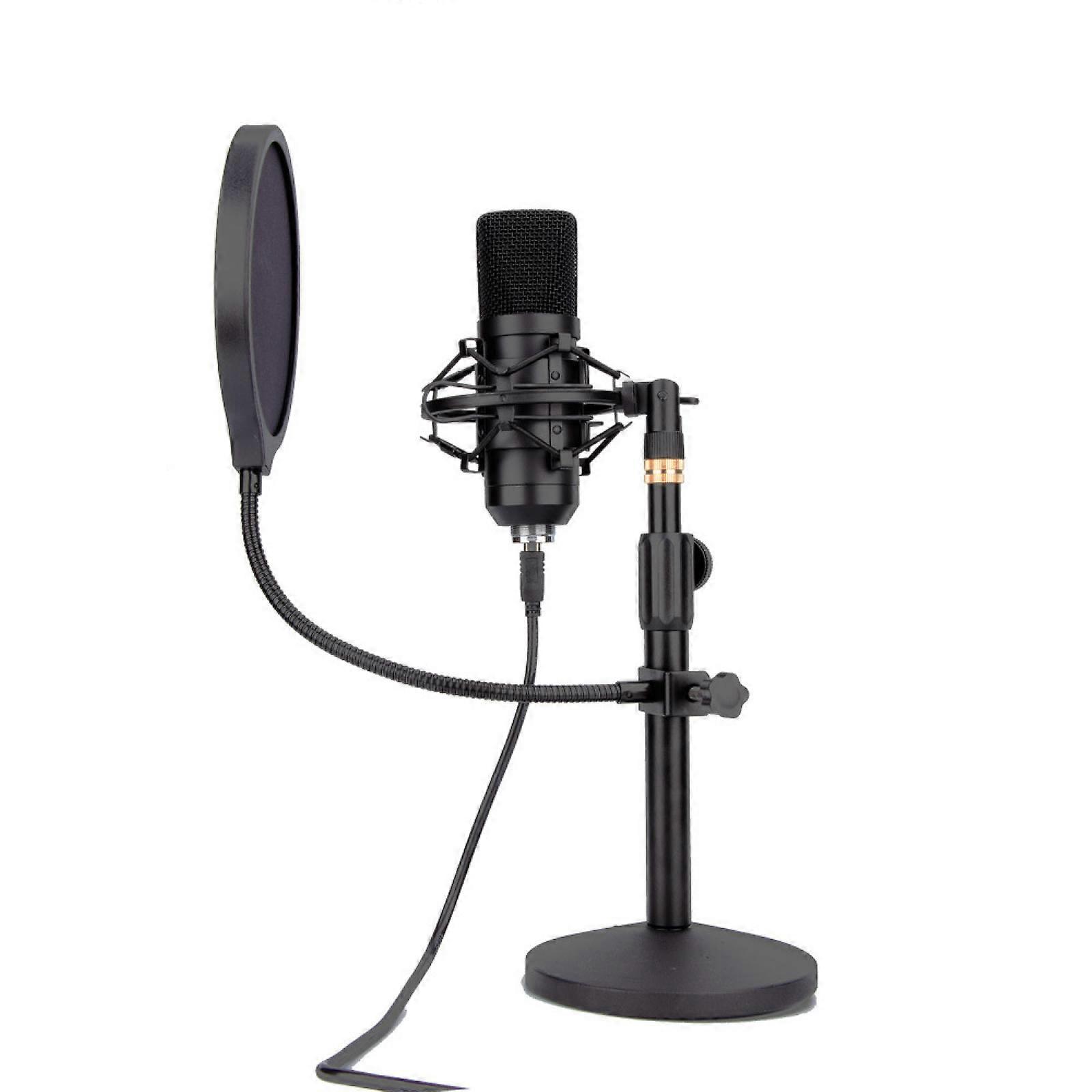 Microfoon (set) professionele podcast set - USB studio microfoon