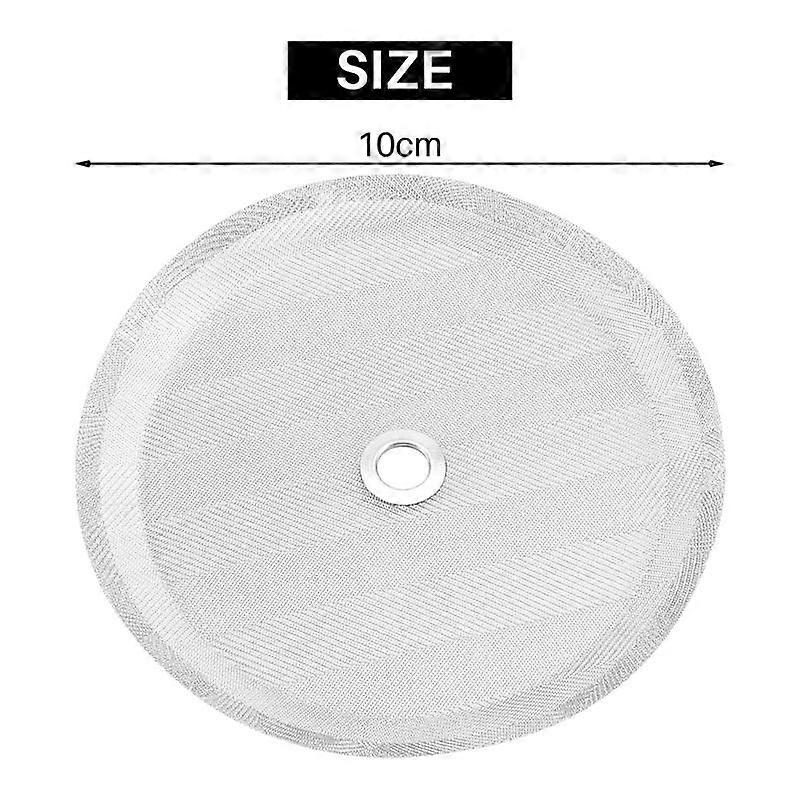 French Press Replacement Filter Screen Reusable Stainless Steel Mesh Filter for French Press Coffee