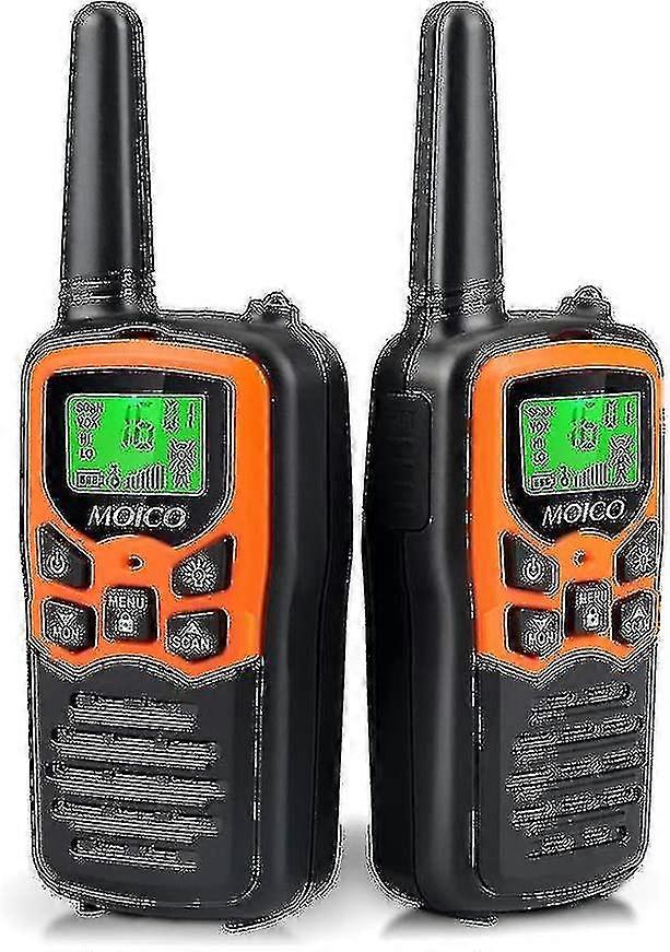 Kryc Walkie Talkies, Long Range Walkie Talkies For Adults With 22 Frs Channels, Family Walkie Talkie With Led Flashlight Vox Lcd Display For Hikin