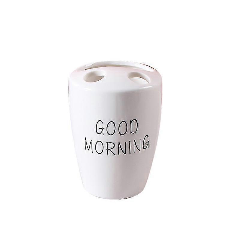 Toothbrush Holder Creative Toothbrush Organizer Expression Ceramics Organizer For Bathroom Storage