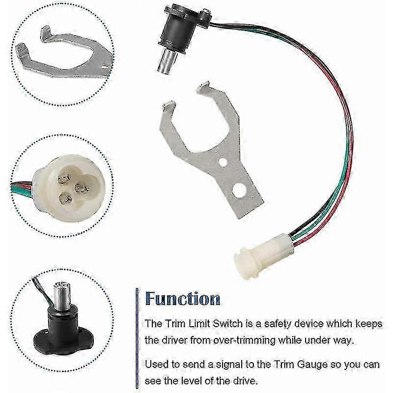 Produktbild von FPLOQAZ 2x Trim & Tilt Potentiometer Kit Für Volvo Penta AD/DP/SX – Ersatz Für 22314183 & 873531