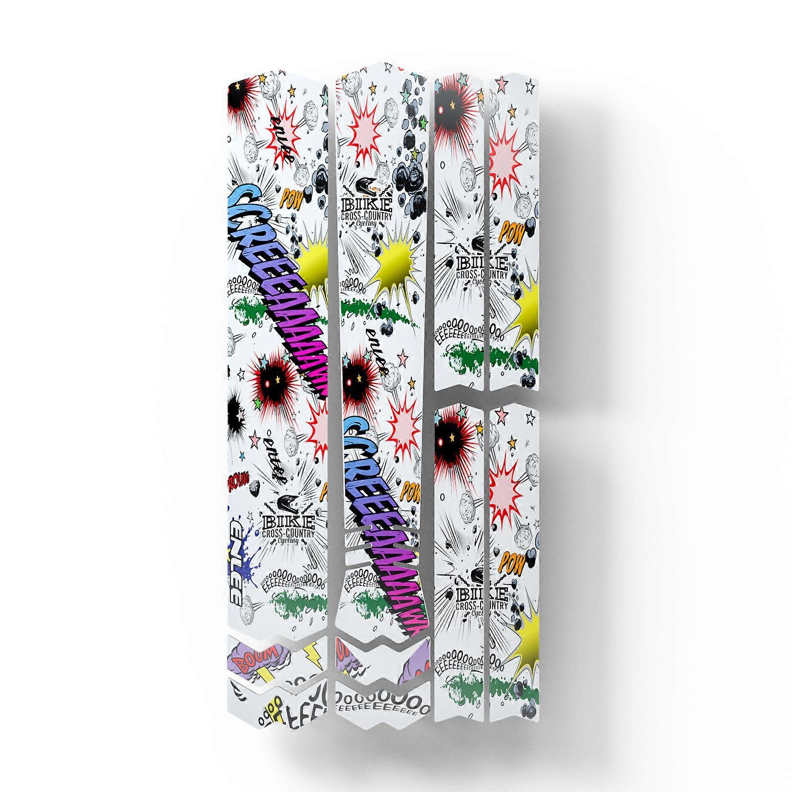 1 Set Of Bicycle Cover Mountain Bike Frame Protection Stickers, Bicycle Personalized Clothing, Riding Decoration Equipment (clothing Camouflage)