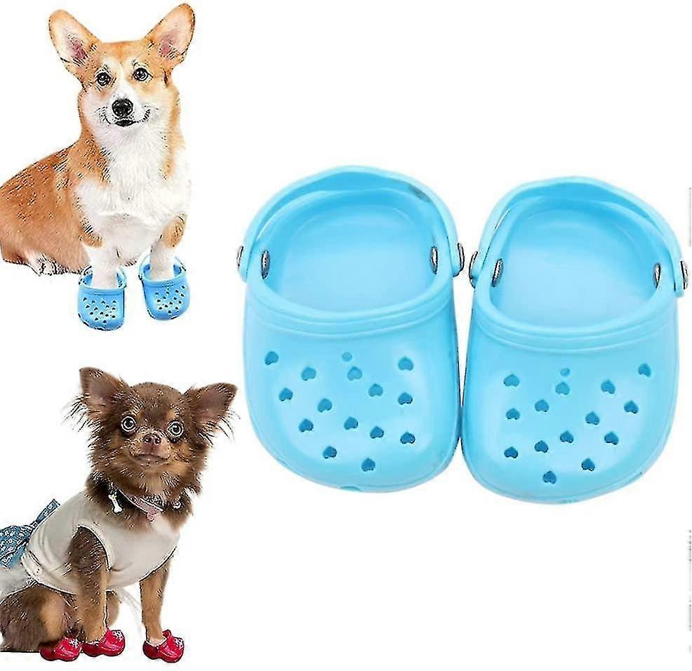 Dog Summer Slipper Breathable Mesh Candy Pet Shoes