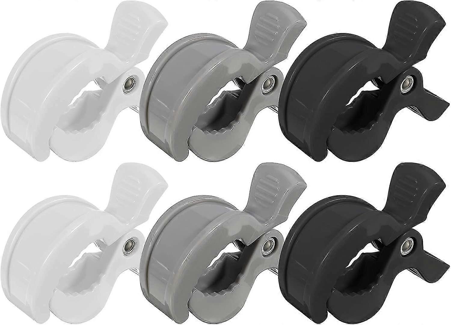 TCGG-Stroller Pegs,  Universal Buggy Clips Clasps Baby Pram Grippers Fixed Muslin Blankets Towel Toys( 6 Pcs, Multicolor