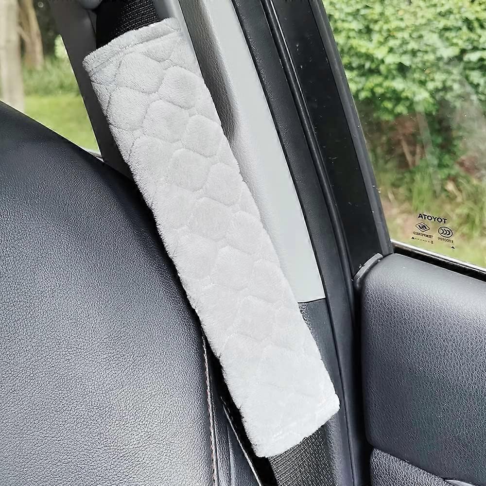 Finsink Car Seat Belt Cushion - Adjustable, Unicorn Design, Cotton, For Children & Adults, 29x46 Cm