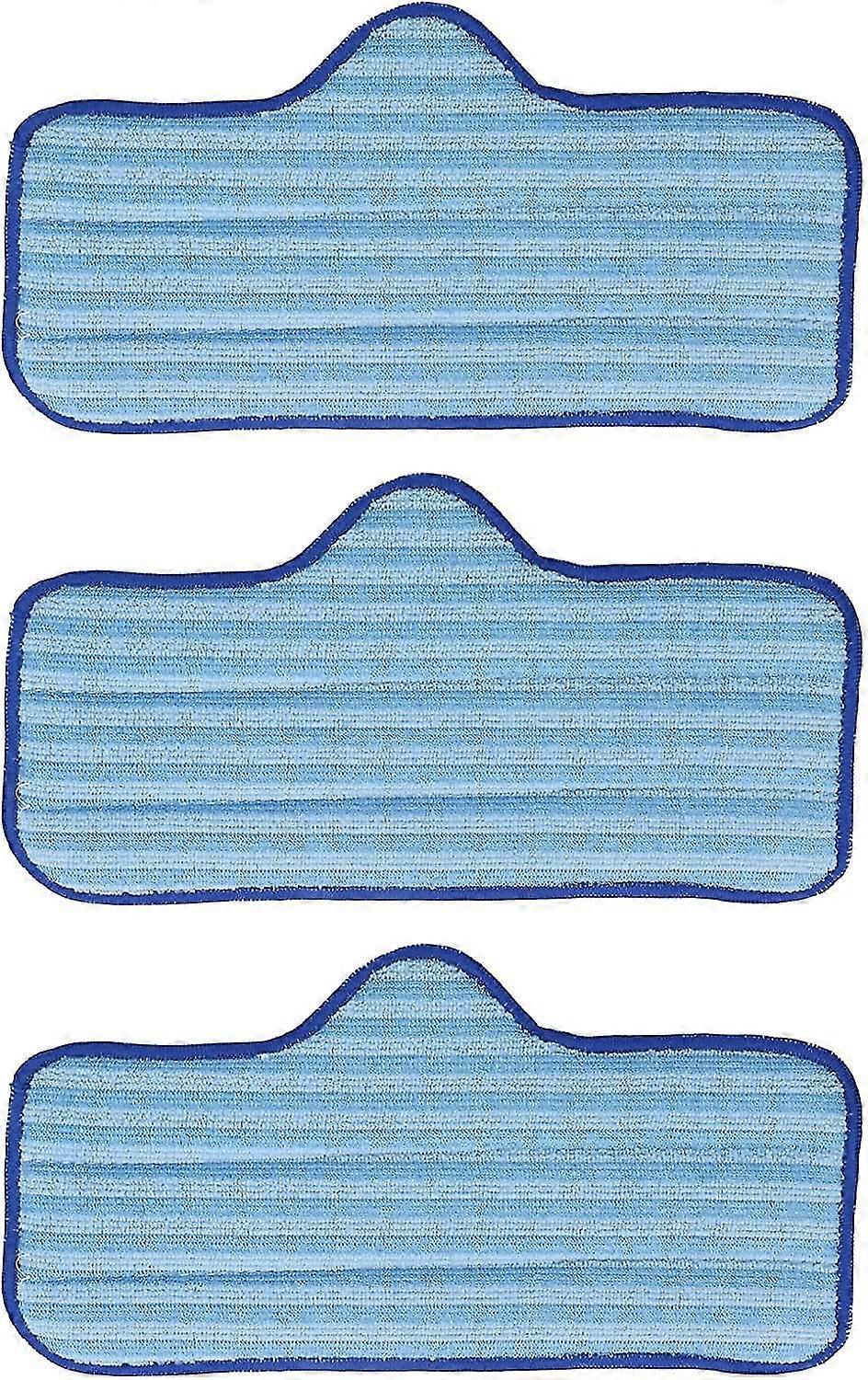 3pcs Microfiber Mop Pads,replacement Heads Replacement Pad Refill Mop Cleaning Cloth Accessory