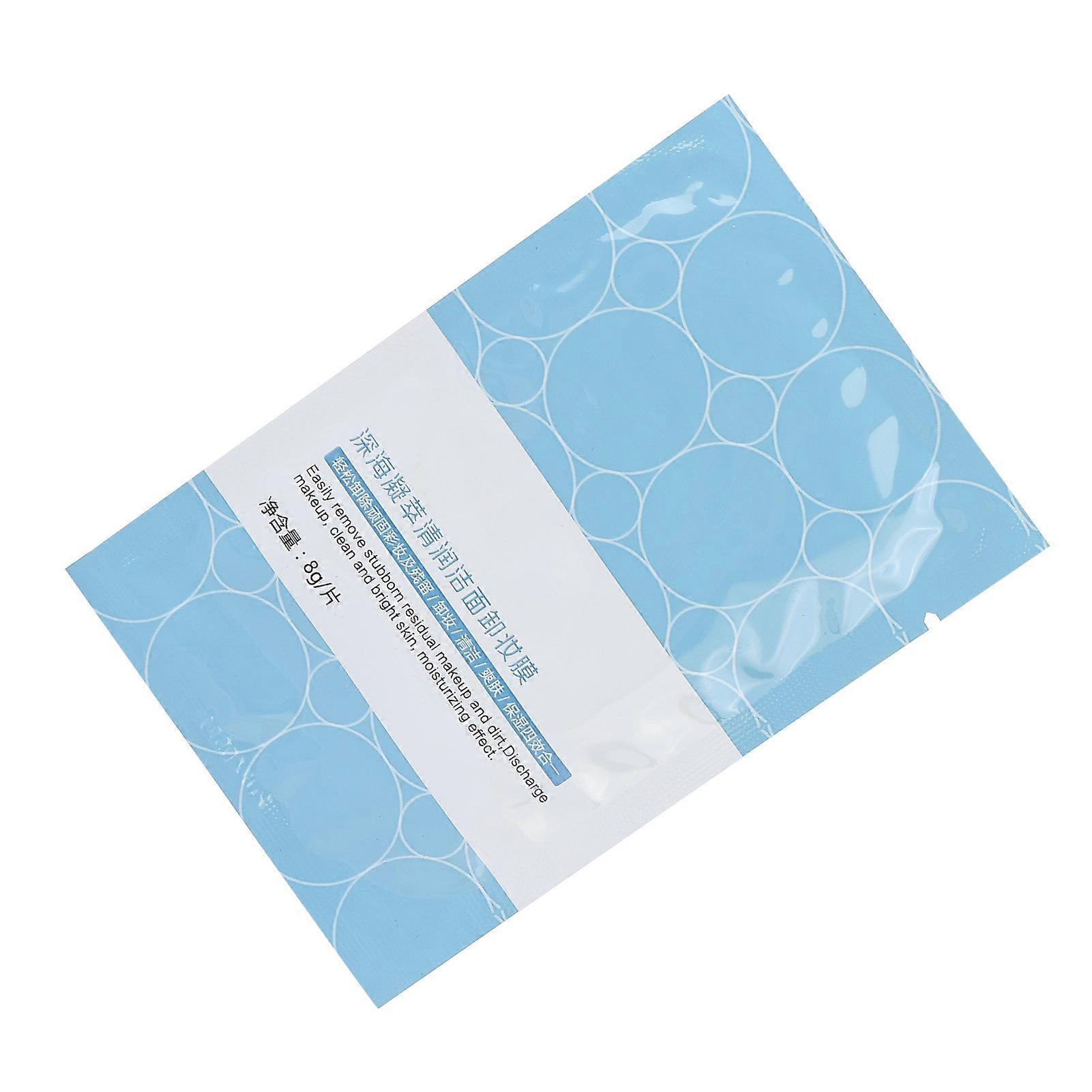 Makeup Removal Wipes Non-Irritating Portable Face Cleaning Tissues 8g