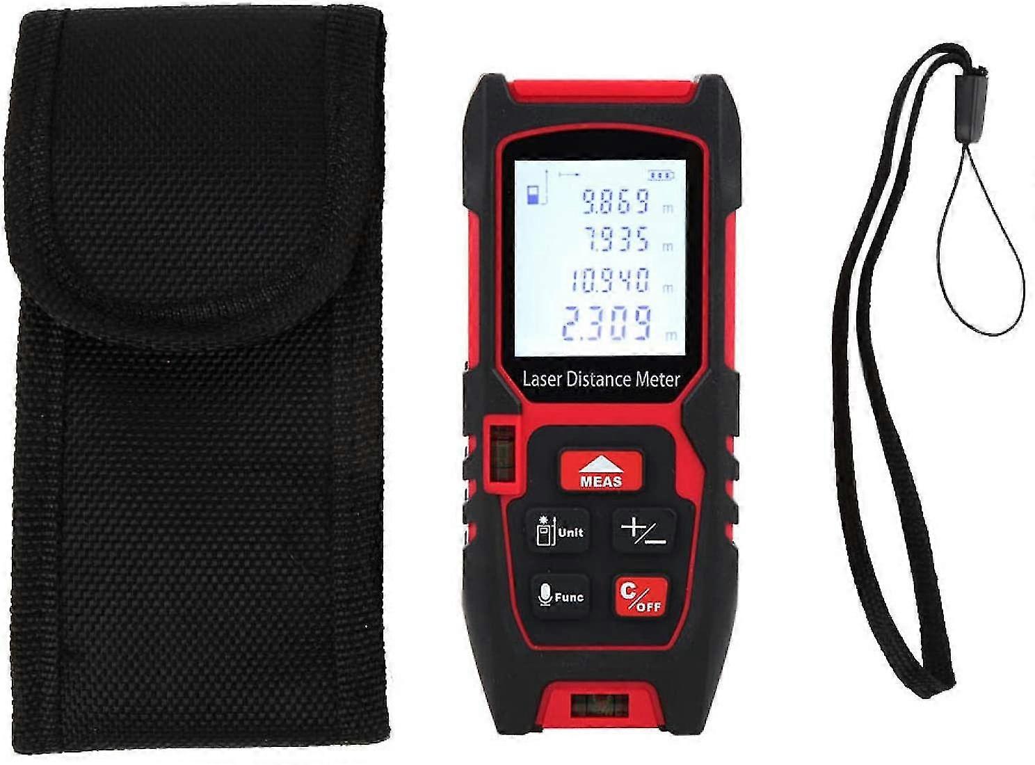 40m Handheld Portable Infrared Rangefinder Laser Measurement
