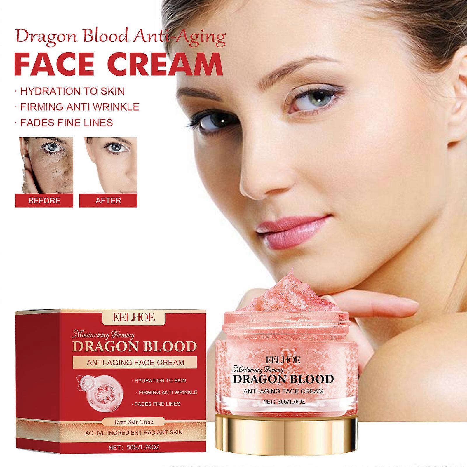 Dragons Blood Easy Cream, Retinol Placenta Dragon Blood Cream, Dragon Blood Anti-Aging Moisturizing Facial Cream, Firming Anti Wrinkle Cream